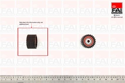 FAI AUTOPARTS Ohjainrulla, hammashihna T9443